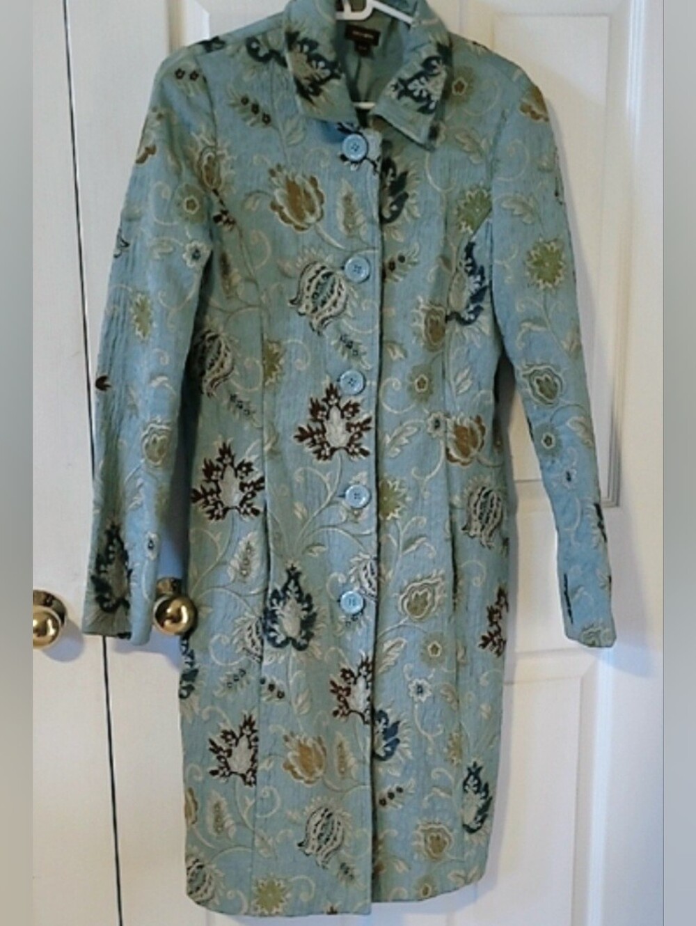 Danier Embroidered Floral Coat